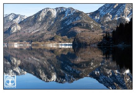 Kochelsee, Lake Kochel, reflections lake, reflection water, Lake Kochel winter, Kochelsee Winter