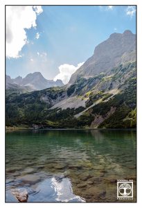 austria, seebensee, lake seeben, mountains, mountain lake, alps