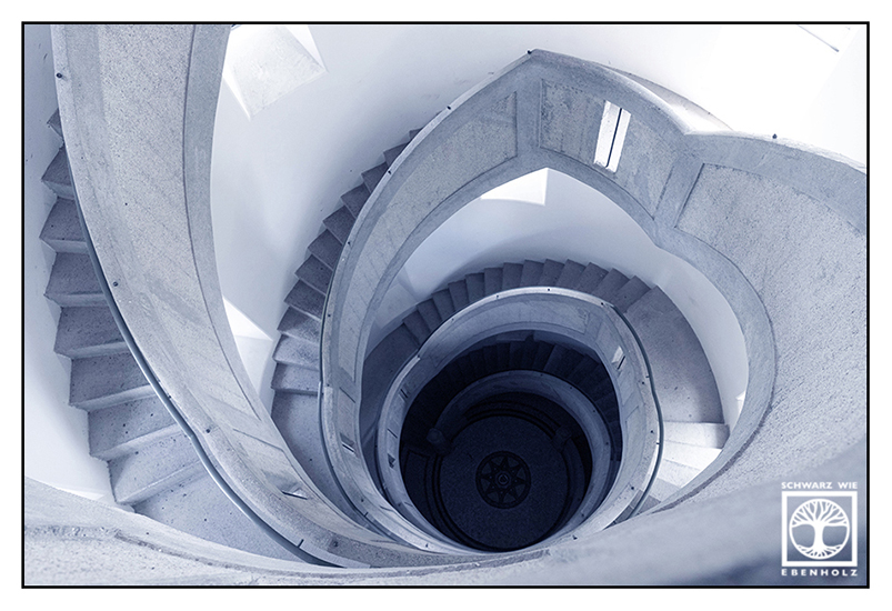 spiral, spiral staircase, Taubenberg, spiralstaircase, architecture blackandwhite, staircase blackandwhite