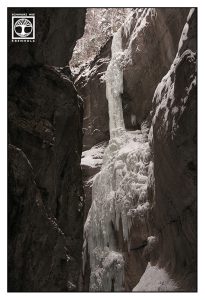 Wasserfall Winter, gefrorener wasserfall, Partnachklamm
