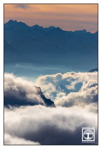 Zugspitze, mountains winter, snowy mountains, mountains panorama, Alps, Bavaria, Zugspitzland, sunset mountains