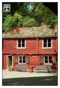 traditional swedish house, red house, örebro, sweden, sverige
