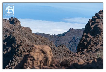 Roque de los Muchachos, Caldera de Taburiente, Berge La Palma, La Palma