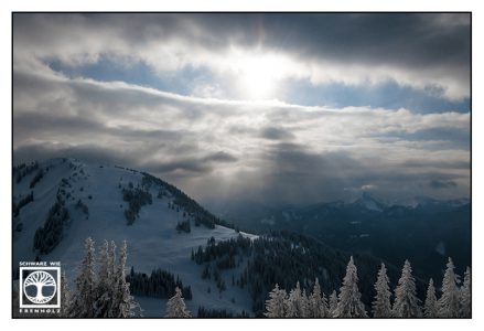 Wallberg, Berge Winter, verschneite Berge