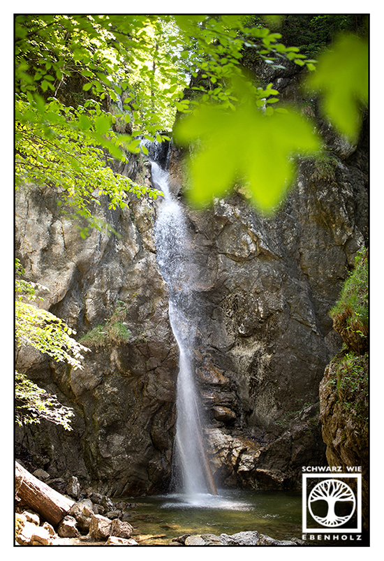 Kochel, Lainbachfälle, Wasserfall