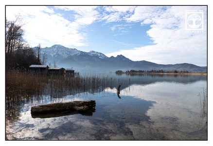Kochelsee, Lake Kochel, reflections lake, reflection water