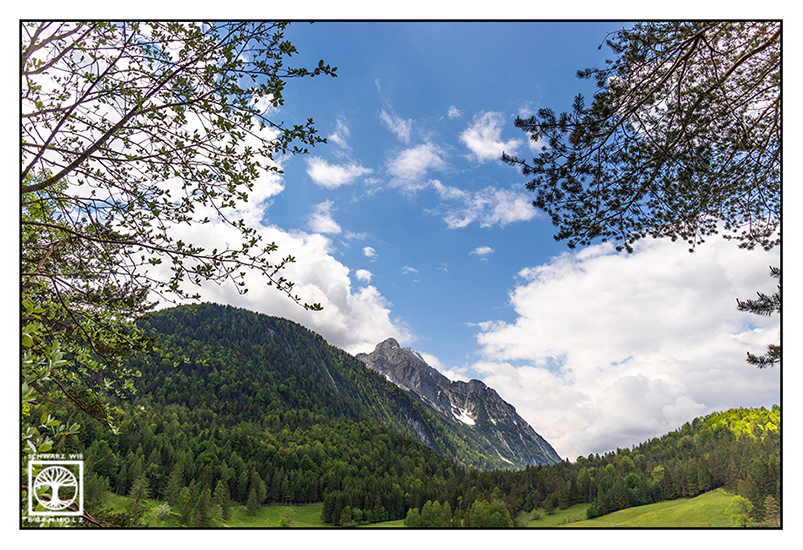 Berge Österreich, Alpen, Mittenwald