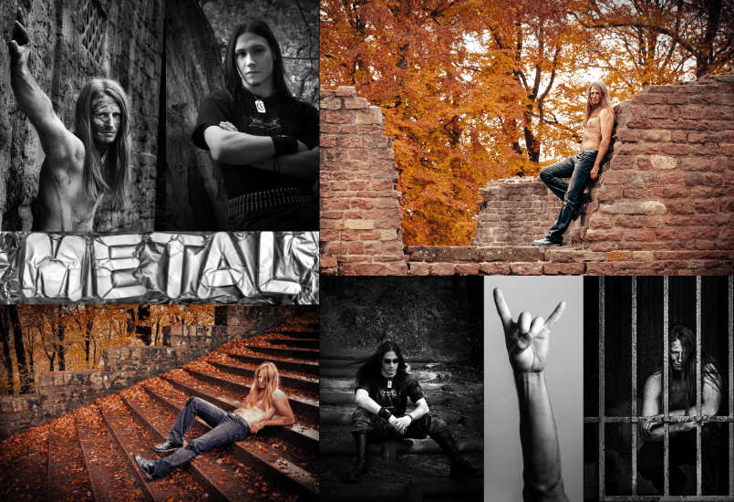 Black Metal Photoshoot / Metal Fotoshooting