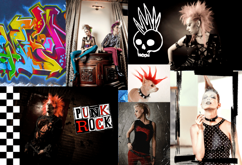 Fotoshooting Punk