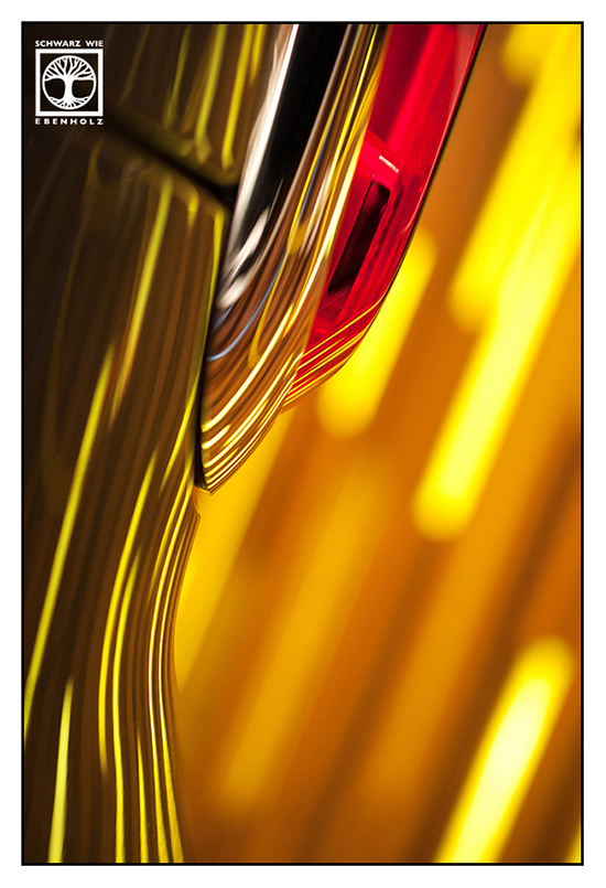 abstract photo, abstract photography, point line area photography, Mini Cooper, backlights